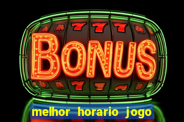 melhor horario jogo fortune rabbit