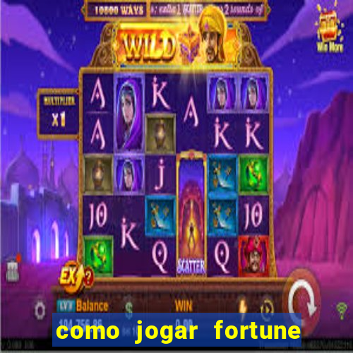 como jogar fortune tiger sem depositar