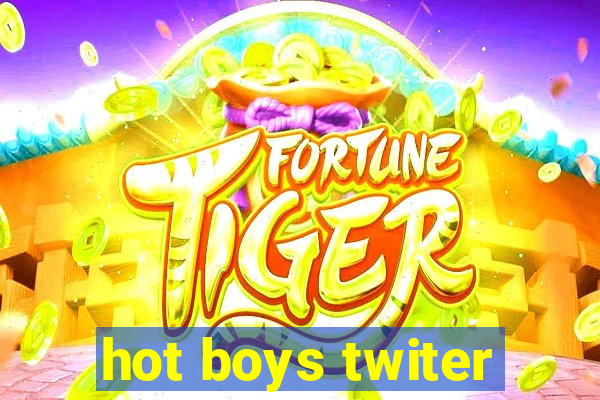 hot boys twiter