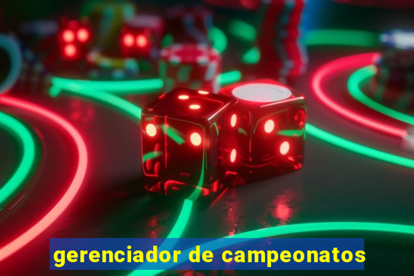 gerenciador de campeonatos