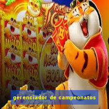 gerenciador de campeonatos