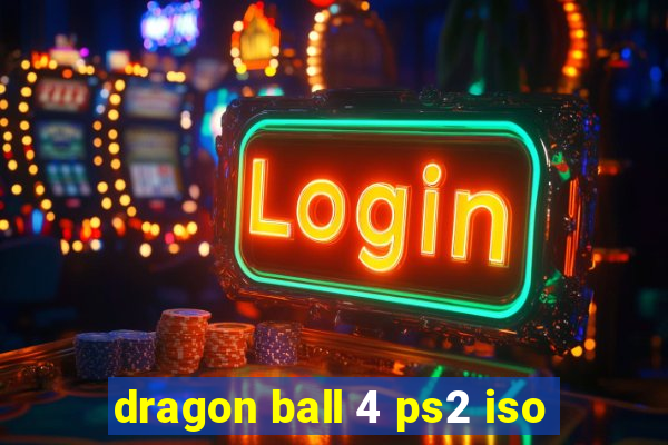 dragon ball 4 ps2 iso