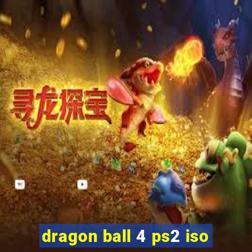 dragon ball 4 ps2 iso