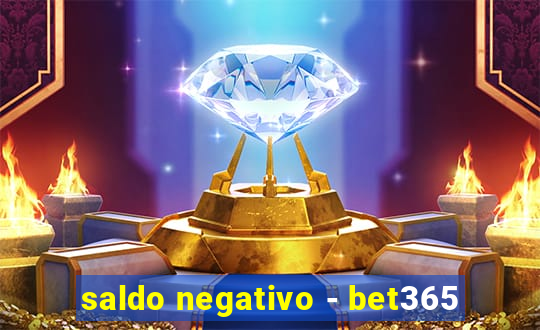 saldo negativo - bet365