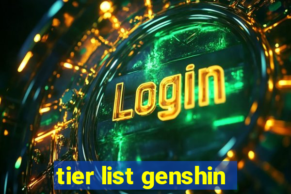 tier list genshin