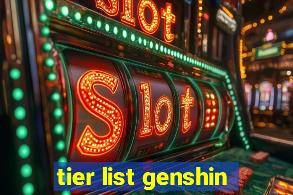 tier list genshin