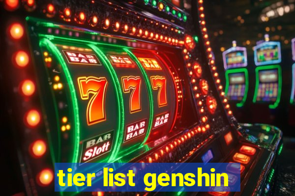 tier list genshin