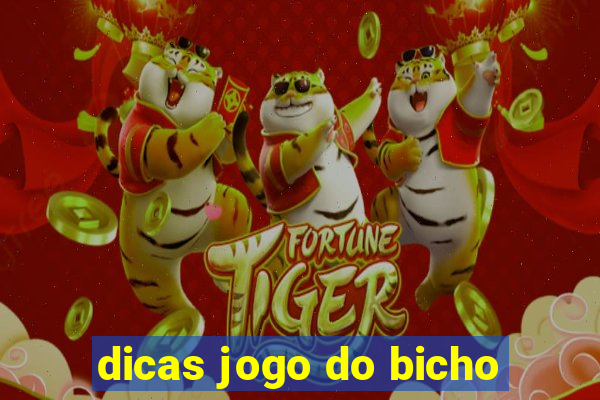 dicas jogo do bicho