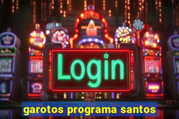 garotos programa santos