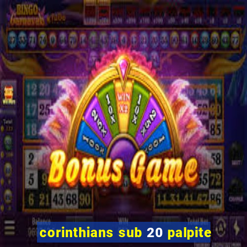 corinthians sub 20 palpite