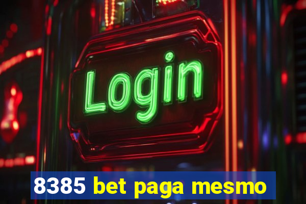 8385 bet paga mesmo