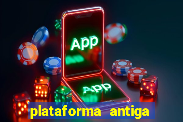 plataforma antiga de jogos