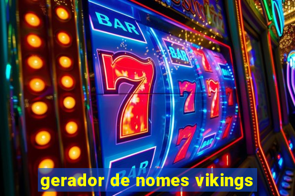 gerador de nomes vikings