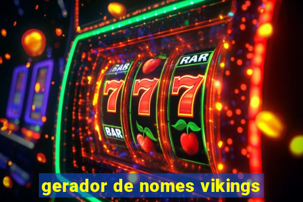 gerador de nomes vikings