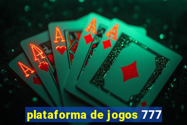 plataforma de jogos 777