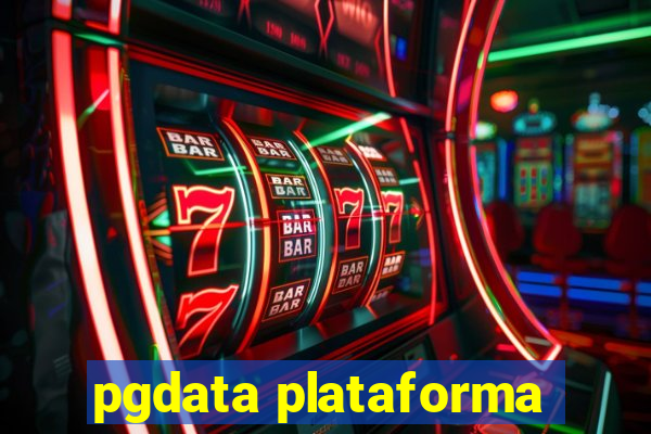 pgdata plataforma