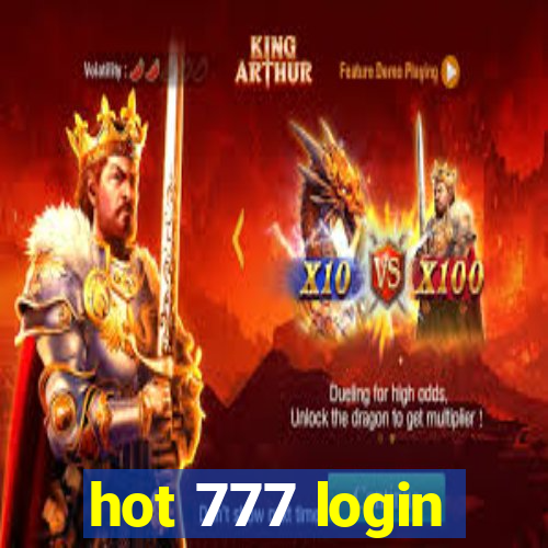 hot 777 login