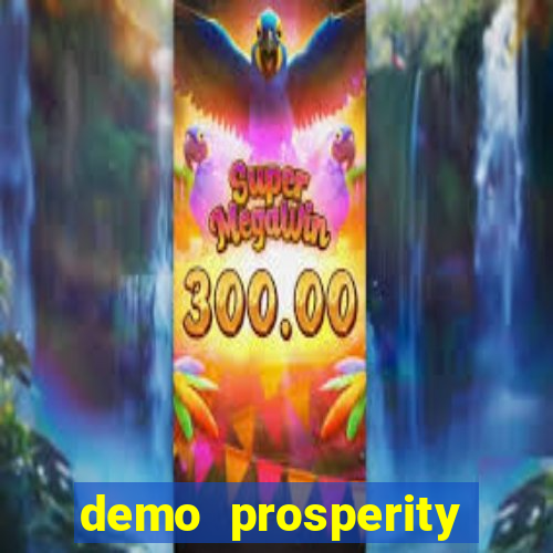 demo prosperity fortune tree pg soft