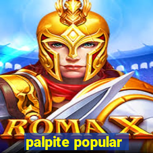 palpite popular