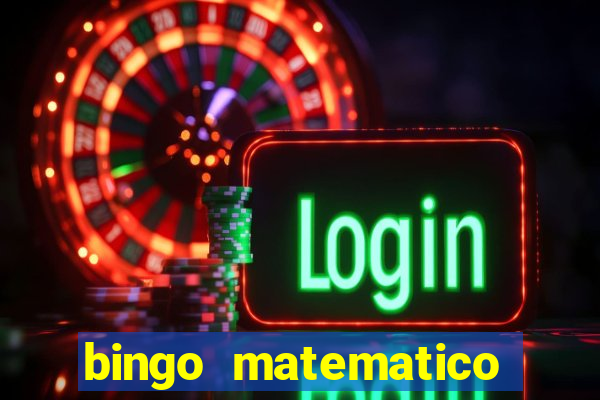 bingo matematico para ensino medio