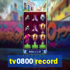 tv0800 record