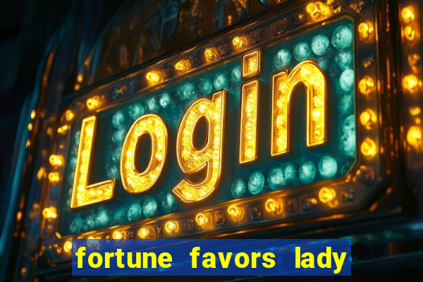 fortune favors lady nikuko legendado pt br