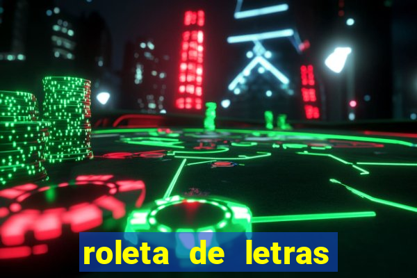 roleta de letras stop online