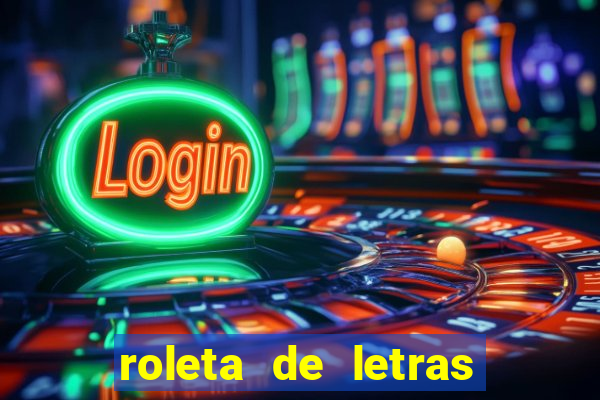 roleta de letras stop online