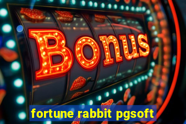 fortune rabbit pgsoft