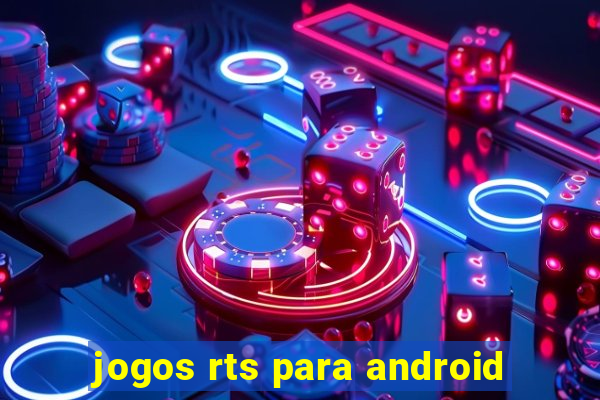 jogos rts para android