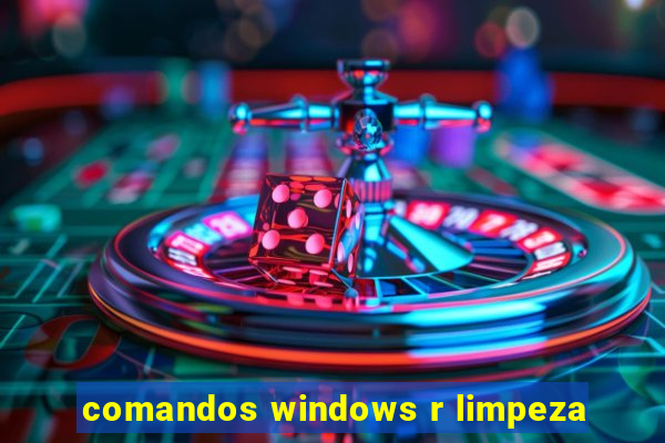 comandos windows r limpeza