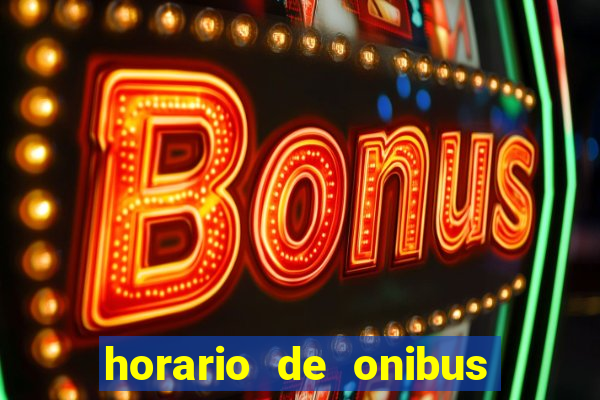 horario de onibus rio pardo rs