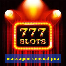 massagem sensual poa