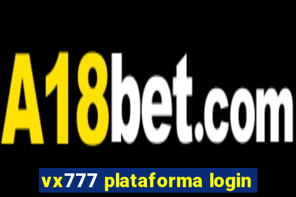 vx777 plataforma login