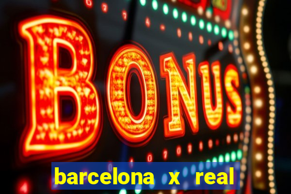 barcelona x real madrid multicanais