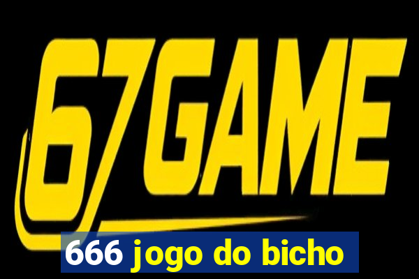 666 jogo do bicho