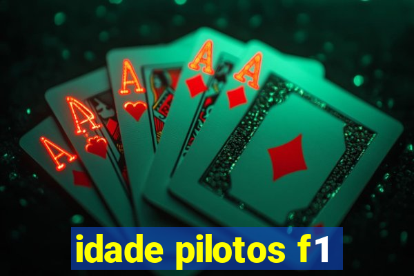 idade pilotos f1