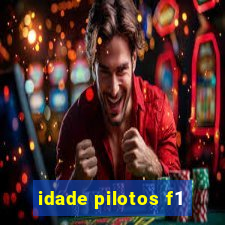 idade pilotos f1