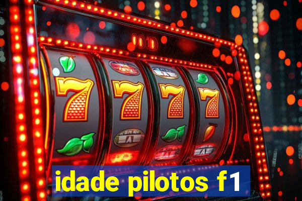 idade pilotos f1