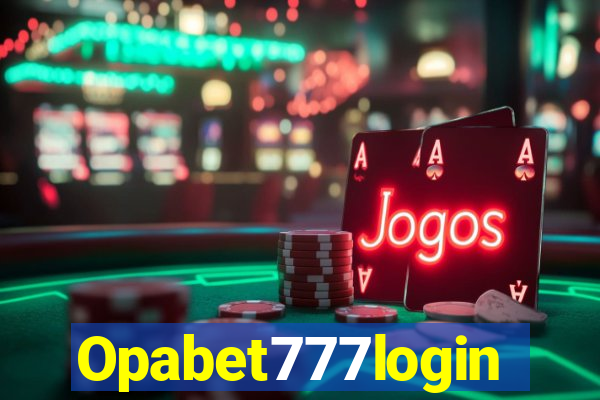 Opabet777login