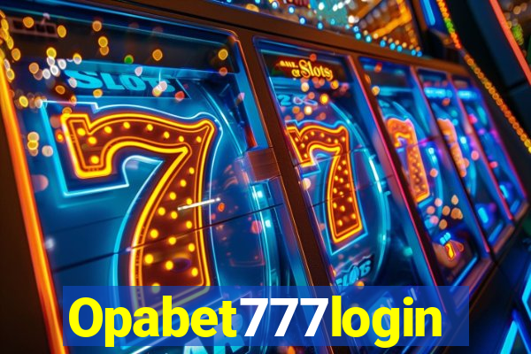 Opabet777login