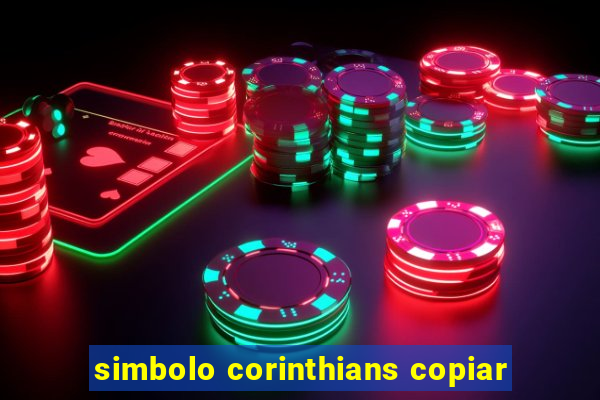 simbolo corinthians copiar