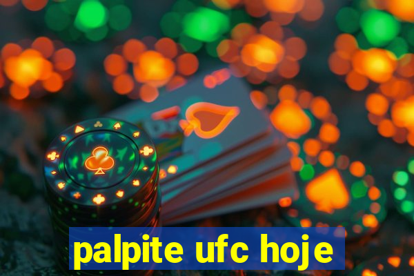 palpite ufc hoje