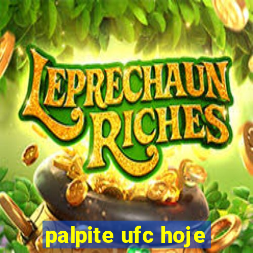 palpite ufc hoje