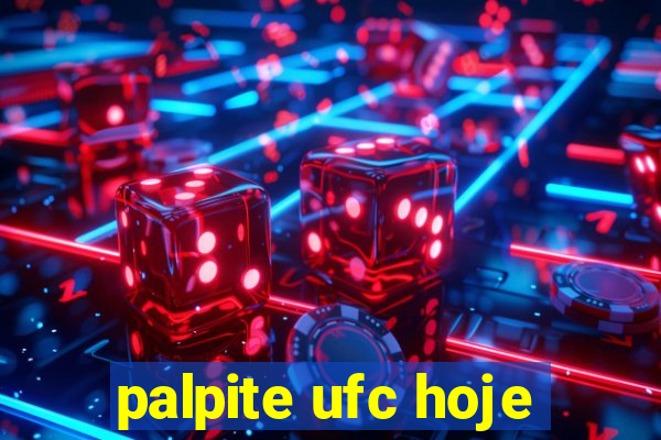 palpite ufc hoje