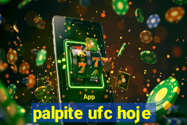 palpite ufc hoje