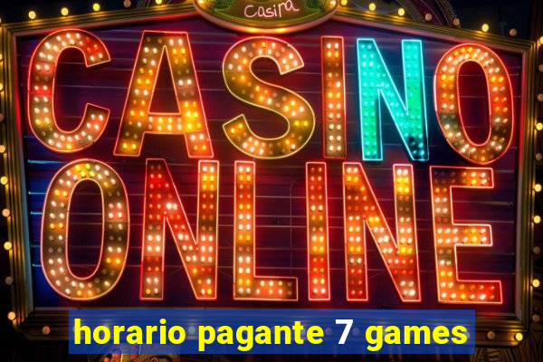 horario pagante 7 games