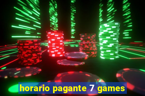 horario pagante 7 games