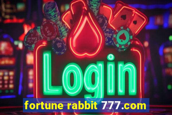 fortune rabbit 777.com