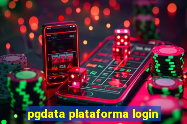 pgdata plataforma login